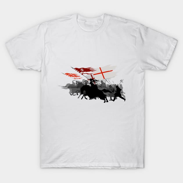 Attacking army T-Shirt by ArtForge